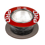 RS PRO Black 0.12 mm² Hook Up Wire, 26 AWG, 7/0.15 mm, 100m, PTFE Insulation