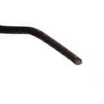 RS PRO Black 0.22 mm² Hook Up Wire, 24 AWG, 7/0.2 mm, 25m, PTFE Insulation