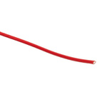 RS PRO Red 0.22 mm² Hook Up Wire, 24 AWG, 7/0.2 mm, 100m, PTFE Insulation