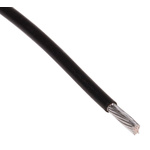 RS PRO Black 0.34 mm² Hook Up Wire, 22 AWG, 19/0.15 mm, 100m, PTFE Insulation