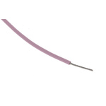 RS PRO Pink 0.34 mm² Hook Up Wire, 22 AWG, 19/0.15 mm, 25m, PTFE Insulation