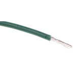 RS PRO Green 0.2 mm² Hook Up Wire, 24 AWG, 11/0.16 mm, 100m, XLPE Insulation