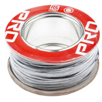 RS PRO Black Hook Up Wire, 20 AWG, 19/0.2 mm, 100m, ETFE Insulation