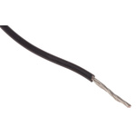 RS PRO Black 0.52 mm² Hook Up Wire, 20 AWG, 16/0.2 mm, 100m, Cross Linked Polyolefin Insulation
