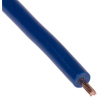 RS PRO Dark Blue 0.5 mm² Hook Up Wire, 22 AWG, 16/0.2 mm, 100m, PVC Insulation