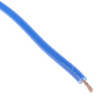RS PRO Dark Blue 0.75 mm² Hook Up Wire, 20 AWG, 24/0.2 mm, 100m, PVC Insulation