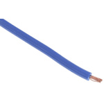 RS PRO Dark Blue 1 mm² Hook Up Wire, 18 AWG, 32/0.2 mm, 100m, PVC Insulation