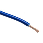 RS PRO Dark Blue 2.5 mm² Hook Up Wire, 14 AWG, 50/0.25 mm, 100m, PVC Insulation