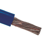 RS PRO Dark Blue 25 mm² Hook Up Wire, 4 AWG, 196/0.4 mm, 100m, PVC Insulation