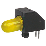 Marl 125-511-04, Yellow Right Angle PCB LED Indicator, Through Hole 2.1 V
