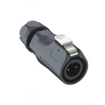 0250 03 | Lumberg Cable Mount Circular Connector, 3 Contacts, Plug