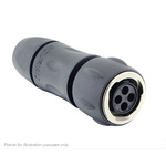 UTGX6JC104S | Souriau Cable Mount Circular Connector, 4 Contacts, Plug