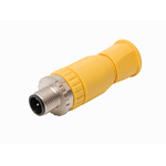 BMS8151-0/PG9/YE | Banner Cable Mount Connector, 5 Contacts, M12 Connector, Socket