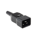 4796.0000 | Schurter C20 Cable Mount IEC Connector Male, 16A, 250 V