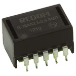 R-78AA2.5-0.5SMD | Recom Surface Mount Switching Regulator, 2.5V dc Output Voltage, 4.75 → 32V dc Input Voltage, 500mA Output
