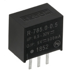 R-785.0-0.5 | Recom Through Hole Switching Regulator, 5V dc Output Voltage, 6.5 → 32V dc Input Voltage, 500mA Output Current