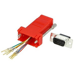 MH Connectors D-sub Adapter Female 9 Way D-Sub to Female RJ45