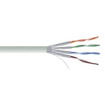 RS PRO Grey PVC Cat7 Cable U/FTP, 100m Unterminated/Unterminated