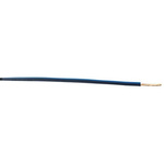 RS PRO Black/Blue 1 mm² Hook Up Wire, 57/0.15 mm, 30m
