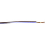 RS PRO Brown/White 1 mm² Hook Up Wire, 57/0.15 mm, 30m