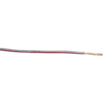 RS PRO Red/White 2 mm² Hook Up Wire, 115/0.15 mm, 30m