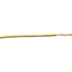 RS PRO Yellow 3 mm² Hook Up Wire, 175/0.15 mm, 30m