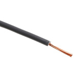 RS PRO Grey 0.75 mm² Hook Up Wire, 24/0.2 mm, 100m