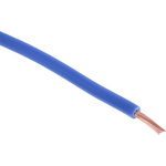 RS PRO Blue 1 mm² Hook Up Wire, 32/0.2 mm, 100m