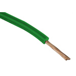 RS PRO Green 0.75 mm² Hook Up Wire, 24/0.2 mm, 100m