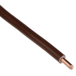 RS PRO Brown 2.5 mm² Hook Up Wire, 1/1.78 mm, 100m