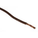 RS PRO Brown 10 mm² Hook Up Wire, 7/1.35 mm, 50m
