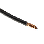 RS PRO Black 35 mm² Hook Up Wire, 7/2.52 mm, 50m