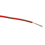 RS PRO Green/Red 0.2 mm² Hook Up Wire, 24 AWG, 7/0.2 mm, 100m, PVC Insulation
