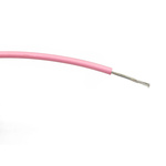 RS PRO Pink 0.5 mm² Hook Up Wire, 20 AWG, 16/0.2 mm, 500m, PVC Insulation