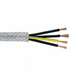 RS PRO 4 Core SY Control Cable 2.5 mm², 50m, Screened