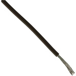 RS PRO Black 2.1 mm² Hook Up Wire, 14 AWG, 1C, 30.5m, PVC Insulation
