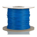 RS PRO Blue 0.81 mm² Hook Up Wire, 18 AWG, 1C, 305m, PVC Insulation