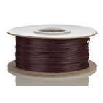 RS PRO Brown 0.52 mm² Hook Up Wire, 24 AWG, 1C, 305m, PVC Insulation
