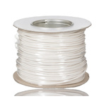 RS PRO White 1.5 mm² Hook Up Wire, 16 AWG, 27/0.25 mm, 100m, PVC Insulation