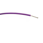 RS PRO Purple 0.75 mm² Hook Up Wire, 24/0.2 mm, 100m, PVC Insulation