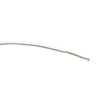 RS PRO White 0.75 mm² Hook Up Wire, 24/0.2 mm, 100m, PVC Insulation