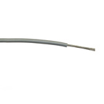 RS PRO Grey 1 mm² Hook Up Wire, 32/0.2 mm, 100m, PVC Insulation