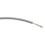 RS PRO Grey 0.22 mm² Hook Up Wire, 7/0.2 mm, 100m, PVC Insulation