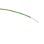 RS PRO Green/Red 0.22 mm² Hook Up Wire, 7/0.2 mm, 100m, PVC Insulation