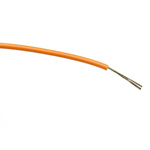 RS PRO Orange 0.22 mm² Hook Up Wire, 7/0.2 mm, 100m, PVC Insulation
