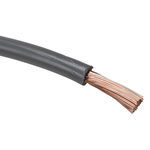 RS PRO Grey 16 mm² Hook Up Wire, 6 AWG, 126/0.4 mm, 100m, PVC Insulation
