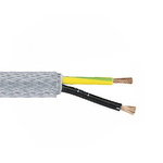 RS PRO 2 Core SY Control Cable 0.75 mm², 50m, Screened