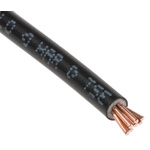 RS PRO Black 2.5 mm² Hook Up Wire, 100m