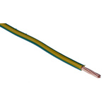 RS PRO 6491X H07V-R Conduit Cable, 6 mm² CSA , 750 V, Green/Yellow