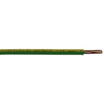 RS PRO Green/Yellow 16 mm² Hook Up Wire, 100m